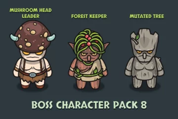 Fantasy Forest Top-Down Boss Character Pack Fantasy Forest Top-Down Boss Character Pack