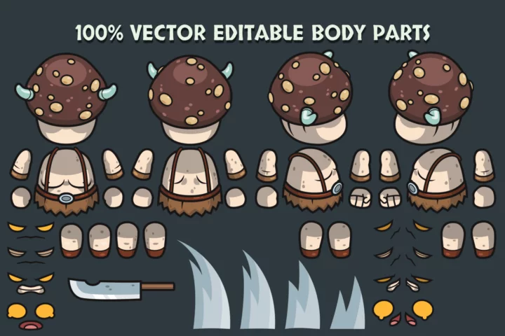Fantasy Forest Top-Down Boss Character Pack