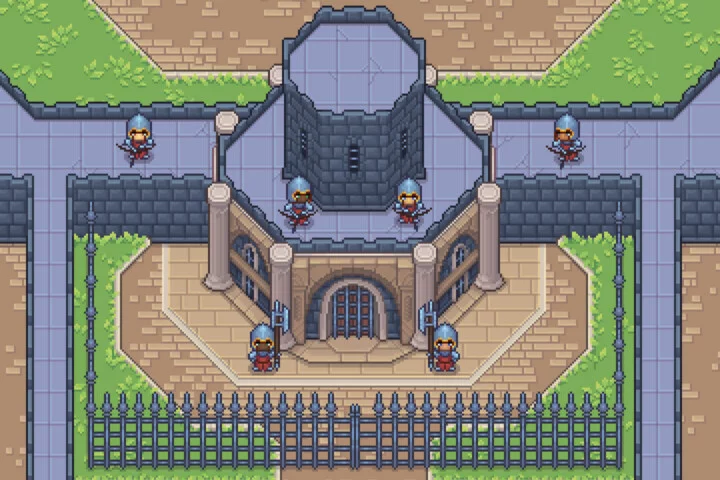 Fantasy RPG Prison Top-Down Pixel Art Pack