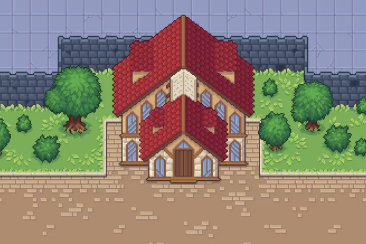 Library & Inventory Top-Down Pixel Art Asset Pack