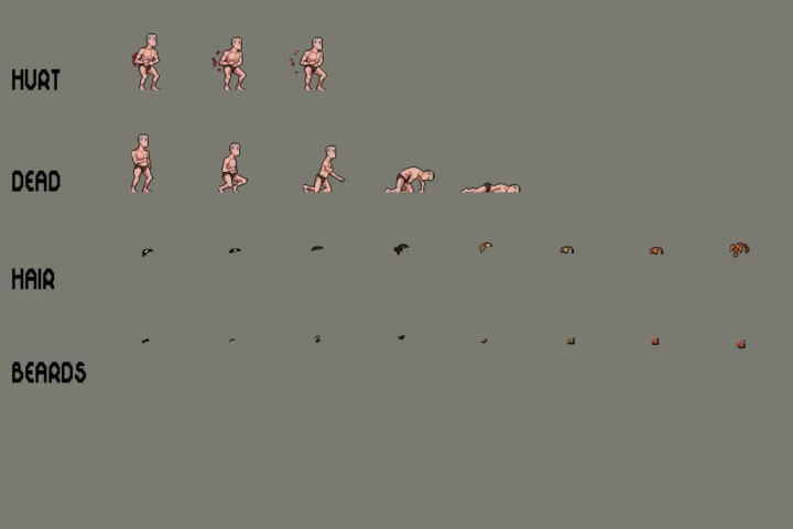 Pixel Art Custom Characters for Platformer Games