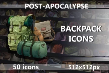 Post-Apocalypse Backpack 512x512 Icons