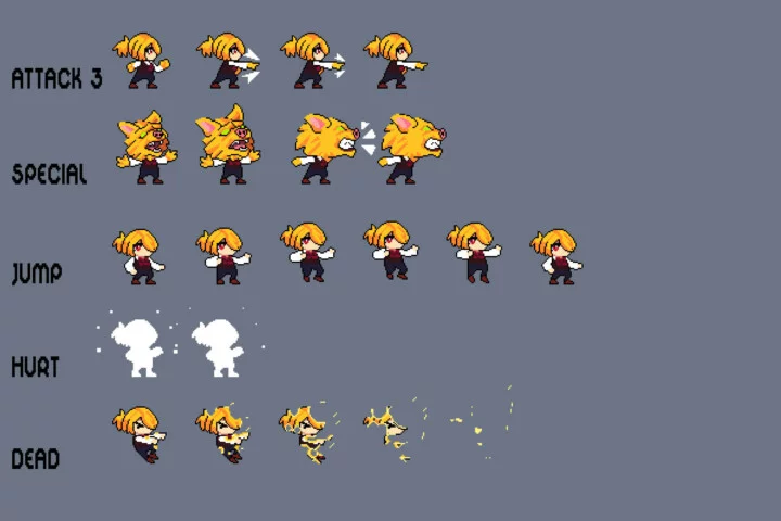 Tiny Vampire Pixel Art Asset Pack