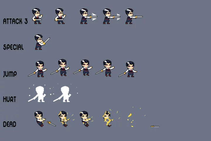 Tiny Vampire Pixel Art Asset Pack
