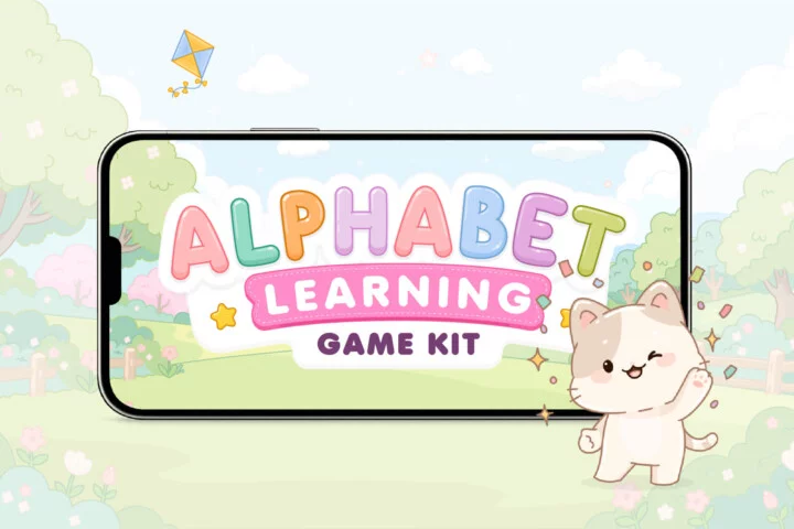 Free Alphabet Vector Asset Kit for Education Games