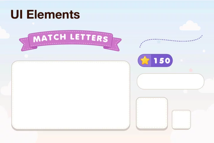 Free Alphabet Vector Asset Kit for Education Games