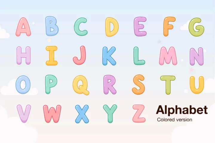 Free Alphabet Vector Asset Kit for Education Games