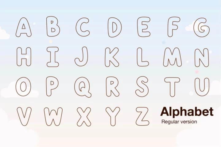 Free Alphabet Vector Asset Kit for Education Games