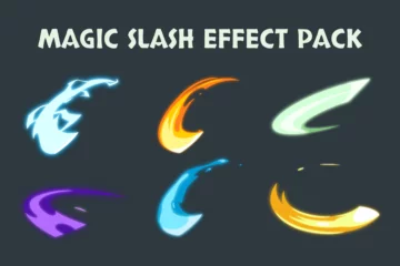 Free Magic Slash Effects Asset Pack
