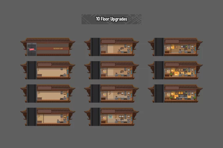 Free Sushi Restaurant Game Asset Kit