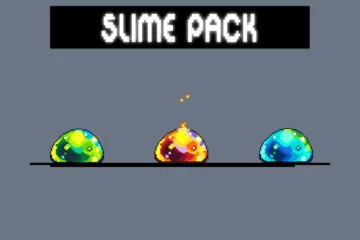 Tiny Slime Pixel Art Sprite Pack