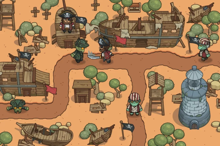 Free Fantasy RPG Pirate Boss Character Pack