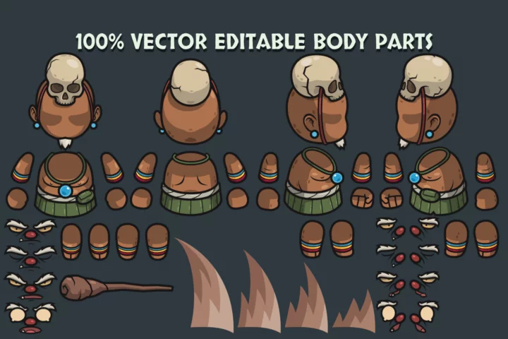 Free Fantasy RPG Top-Down Boss Creatures Pack