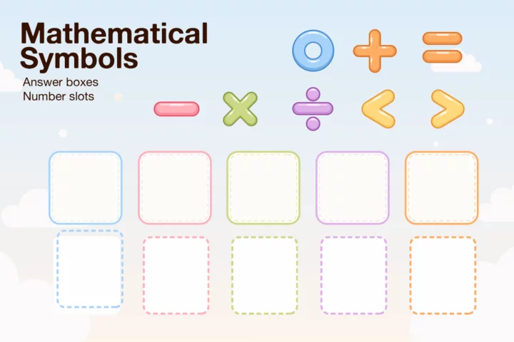 Free Kids Math Game UI Kit — Numbers & Counting