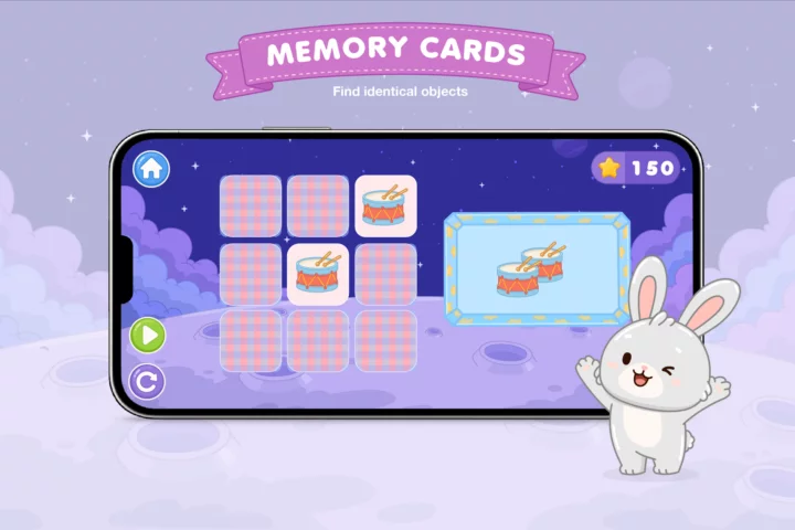 Free Kids Math Game UI Kit — Numbers & Counting