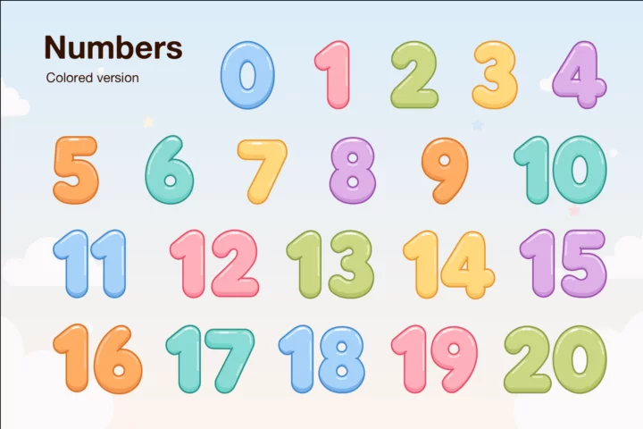 Free Kids Math Game UI Kit — Numbers & Counting