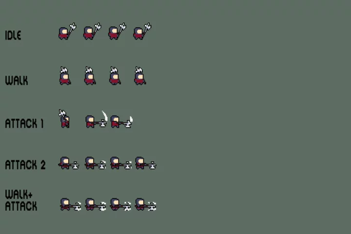 Free Medieval Fortress Top-Down Pixel Minigame Kit
