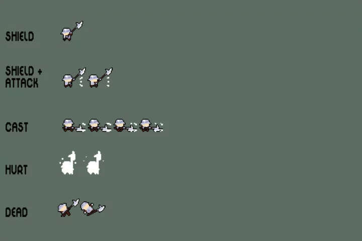 Free Medieval Fortress Top-Down Pixel Minigame Kit