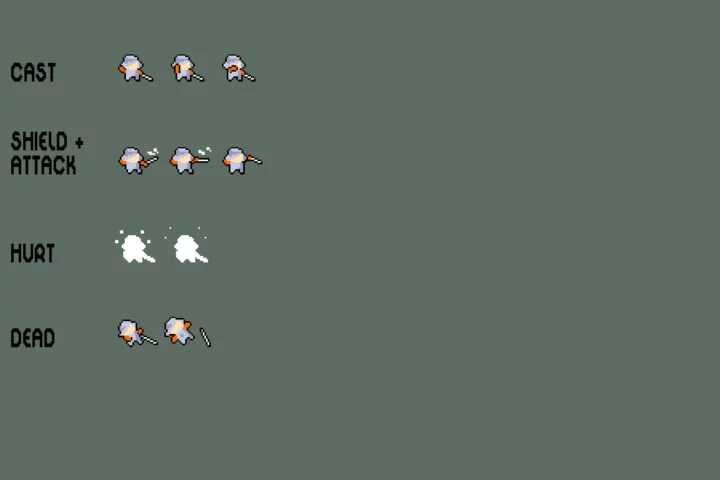Free Medieval Fortress Top-Down Pixel Minigame Kit