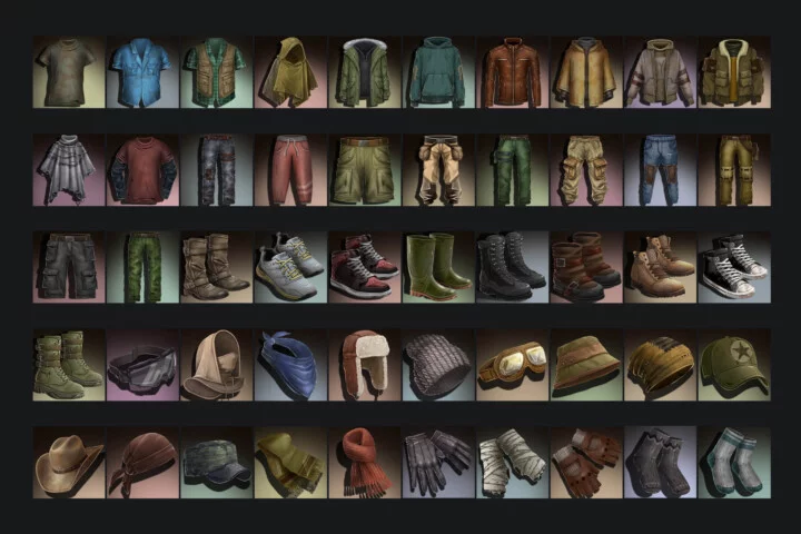 Free Post-Apocalypse Survivor Clothing 512×512 Icons
