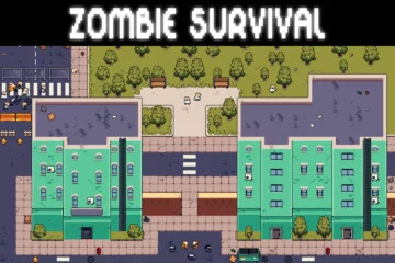 Free Urban Zombie Survival Pixel Art Minigame Kit